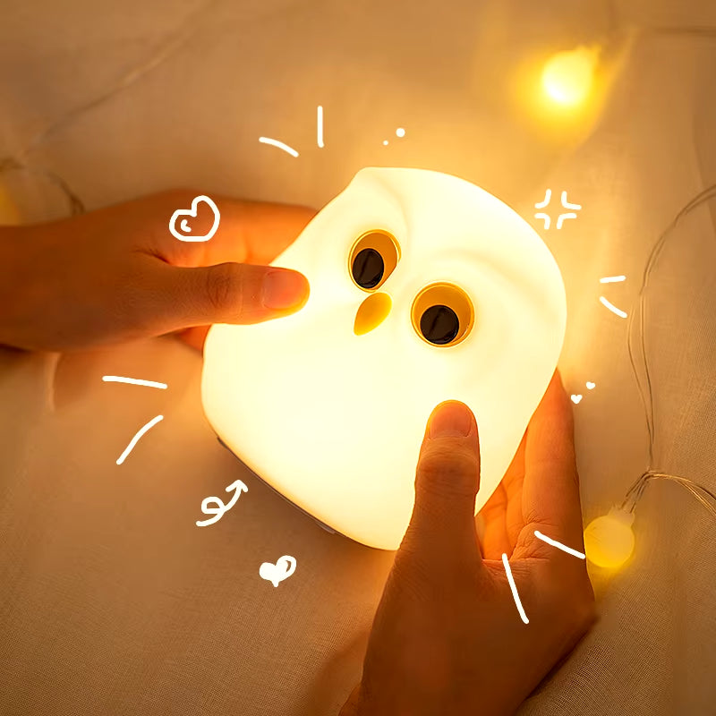 Owl Night Light Rechargeable