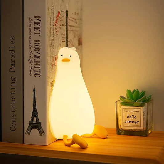 Lying Flat Duck Night Light 